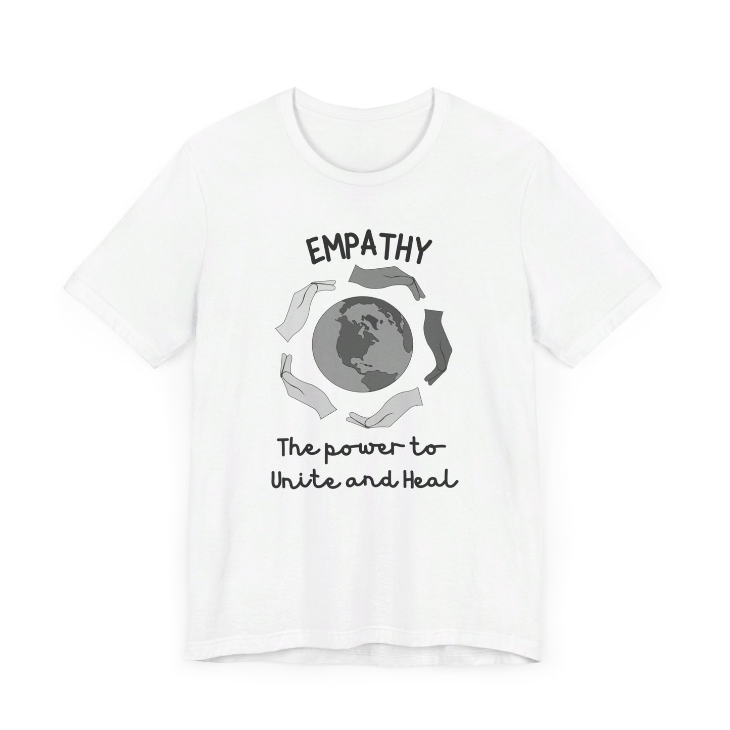 Empathy Unite Heal Unisex Jersey Short Sleeve Tee