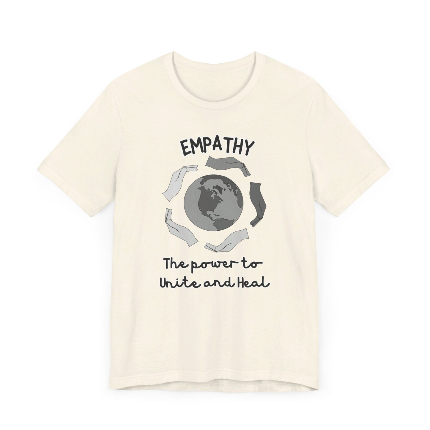 Empathy Unite Heal Unisex Jersey Short Sleeve Tee