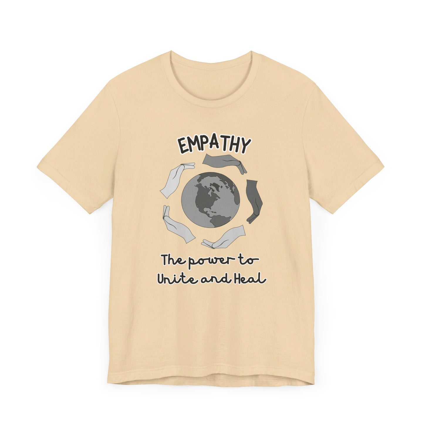 Empathy Unite Heal Unisex Jersey Short Sleeve Tee