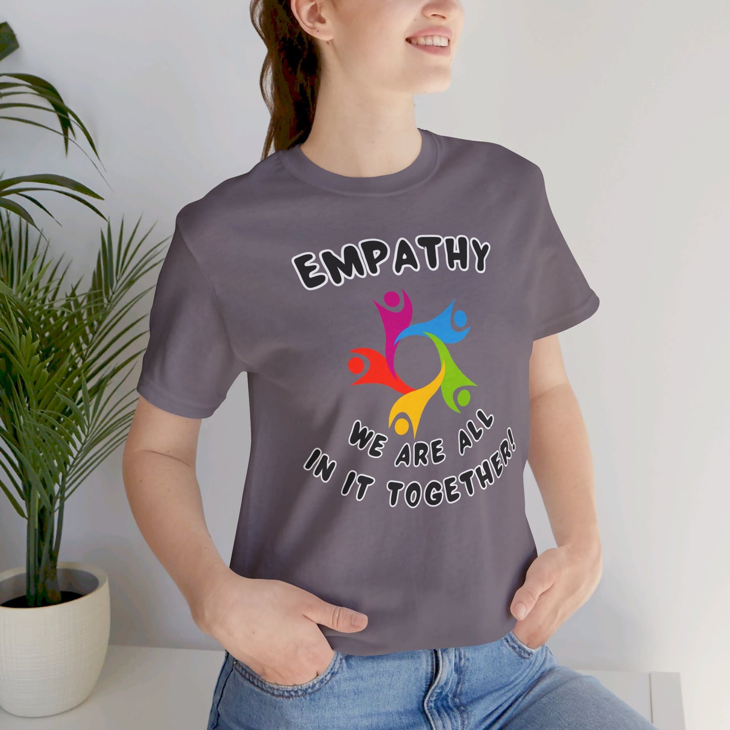 Empathy Together Unisex Jersey Short Sleeve Tee