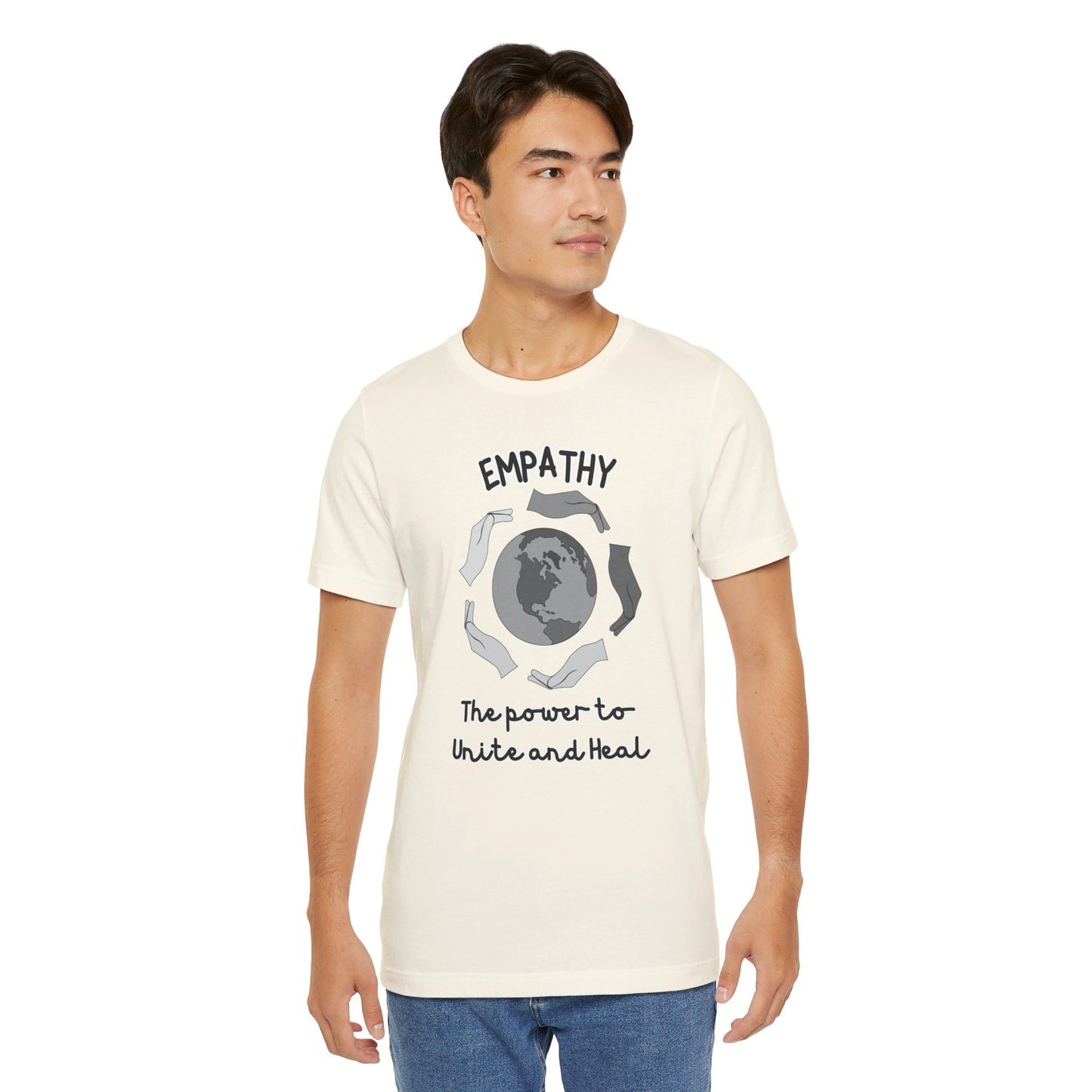 Empathy Unite Heal Unisex Jersey Short Sleeve Tee