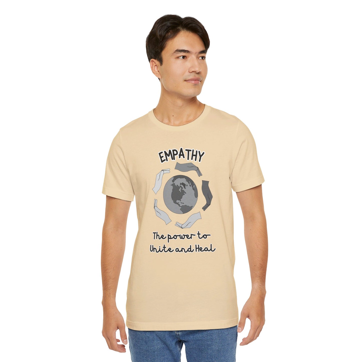 Empathy Unite Heal Unisex Jersey Short Sleeve Tee