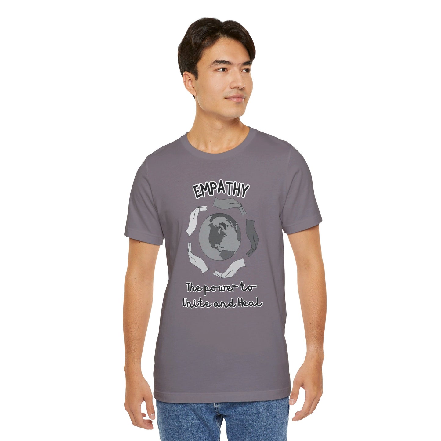 Empathy Unite Heal Unisex Jersey Short Sleeve Tee