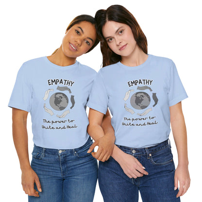 Empathy Unite Heal Unisex Jersey Short Sleeve Tee