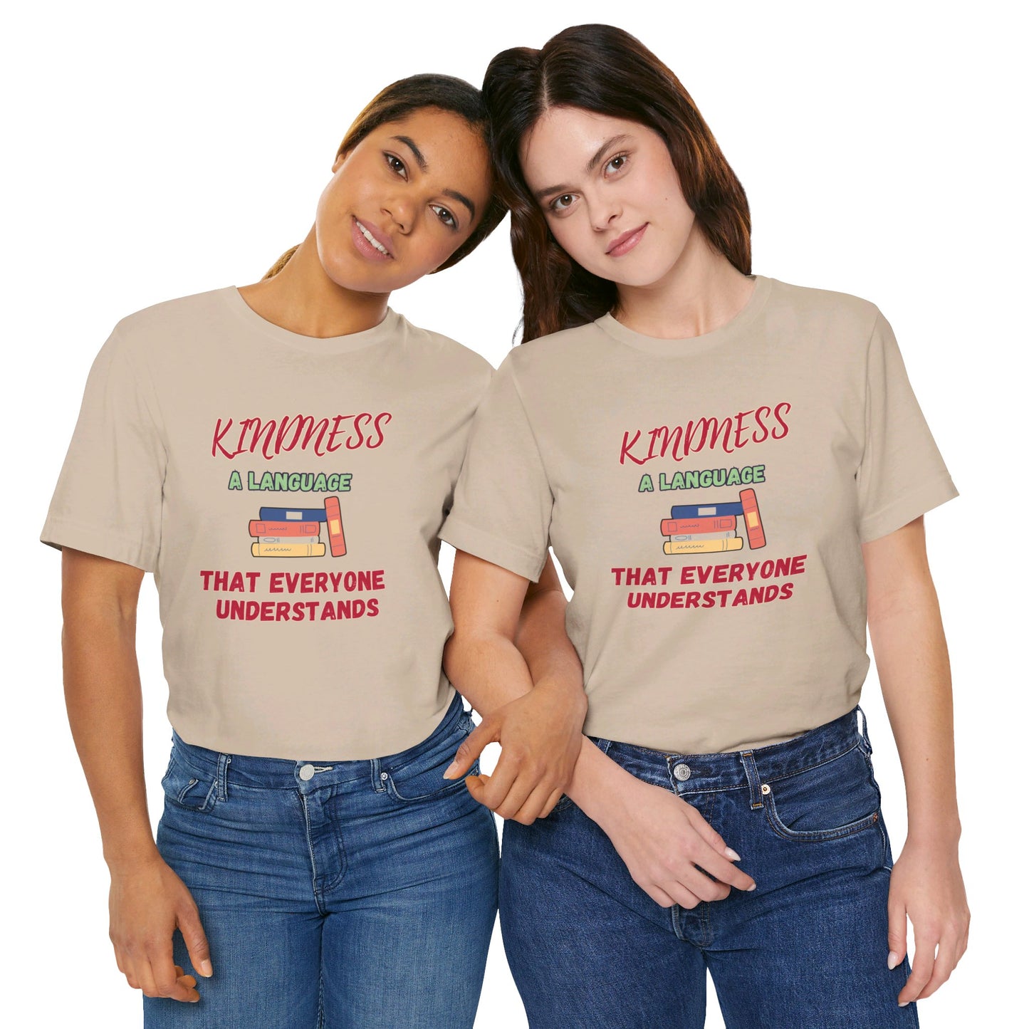 Kindness Language Unisex Jersey Short Sleeve Tee