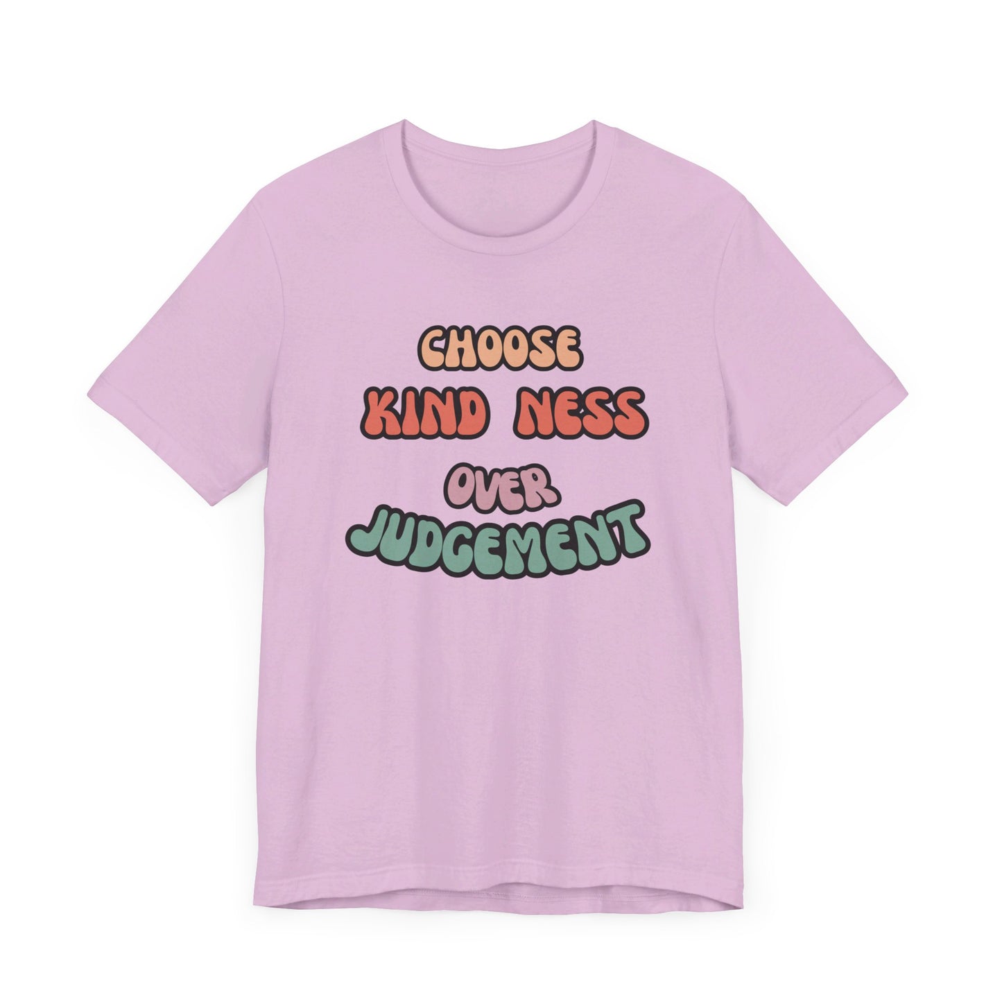 Kindness Judgement Unisex Jersey Short Sleeve Tee