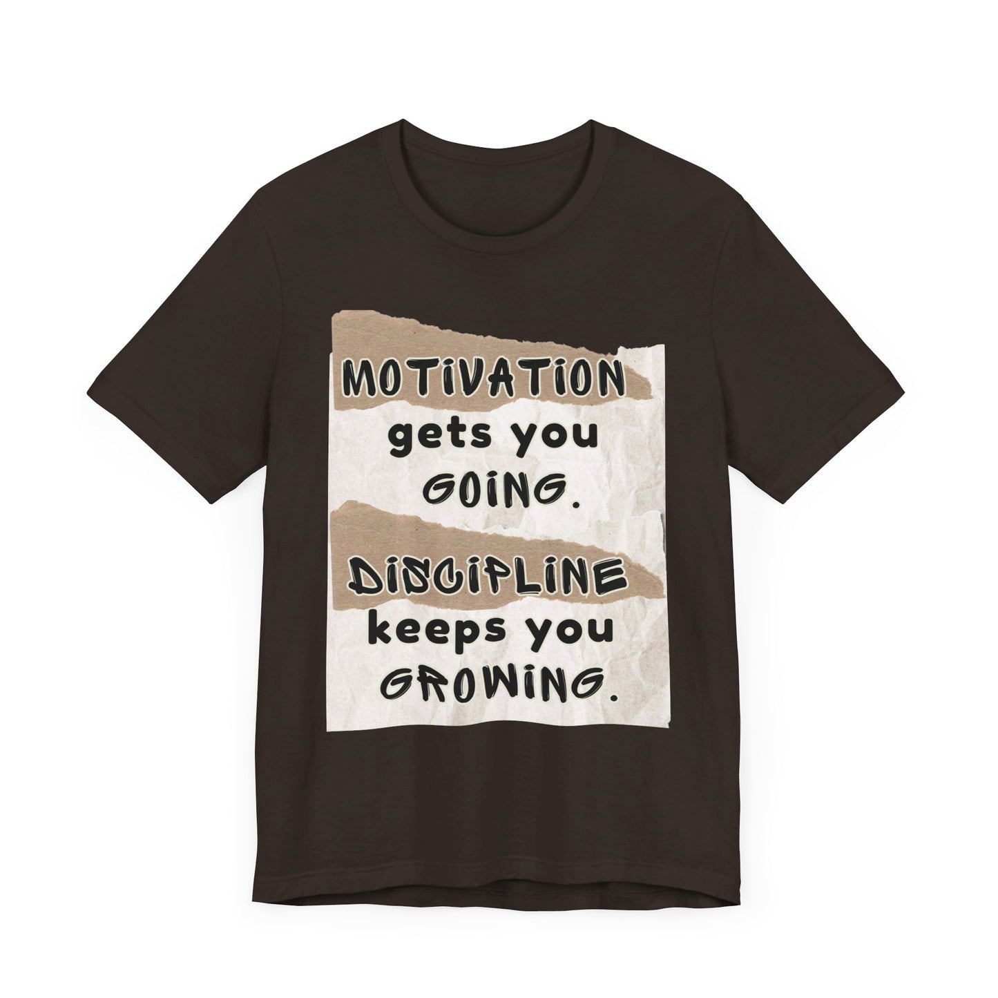 Discipline Motivation Luck Unisex Jersey Short Sleeve Tee