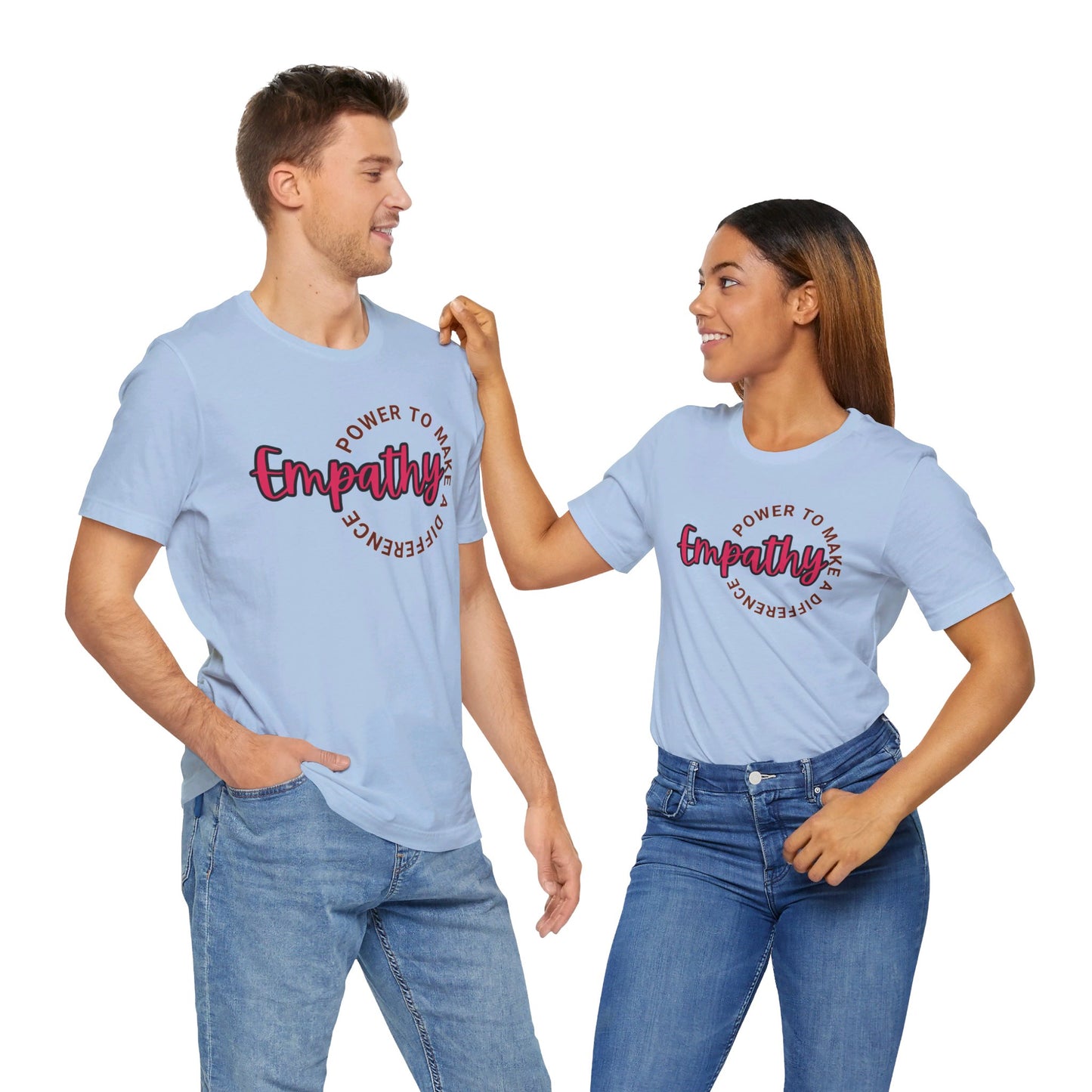 Empathy Power Difference Unisex Jersey Short Sleeve Tee