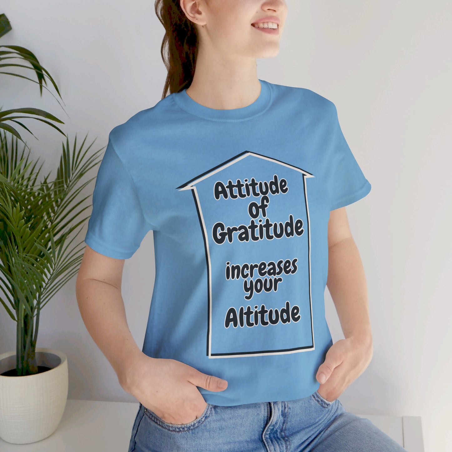 Gratitude Attitude Altitude Unisex Jersey Short Sleeve Tee