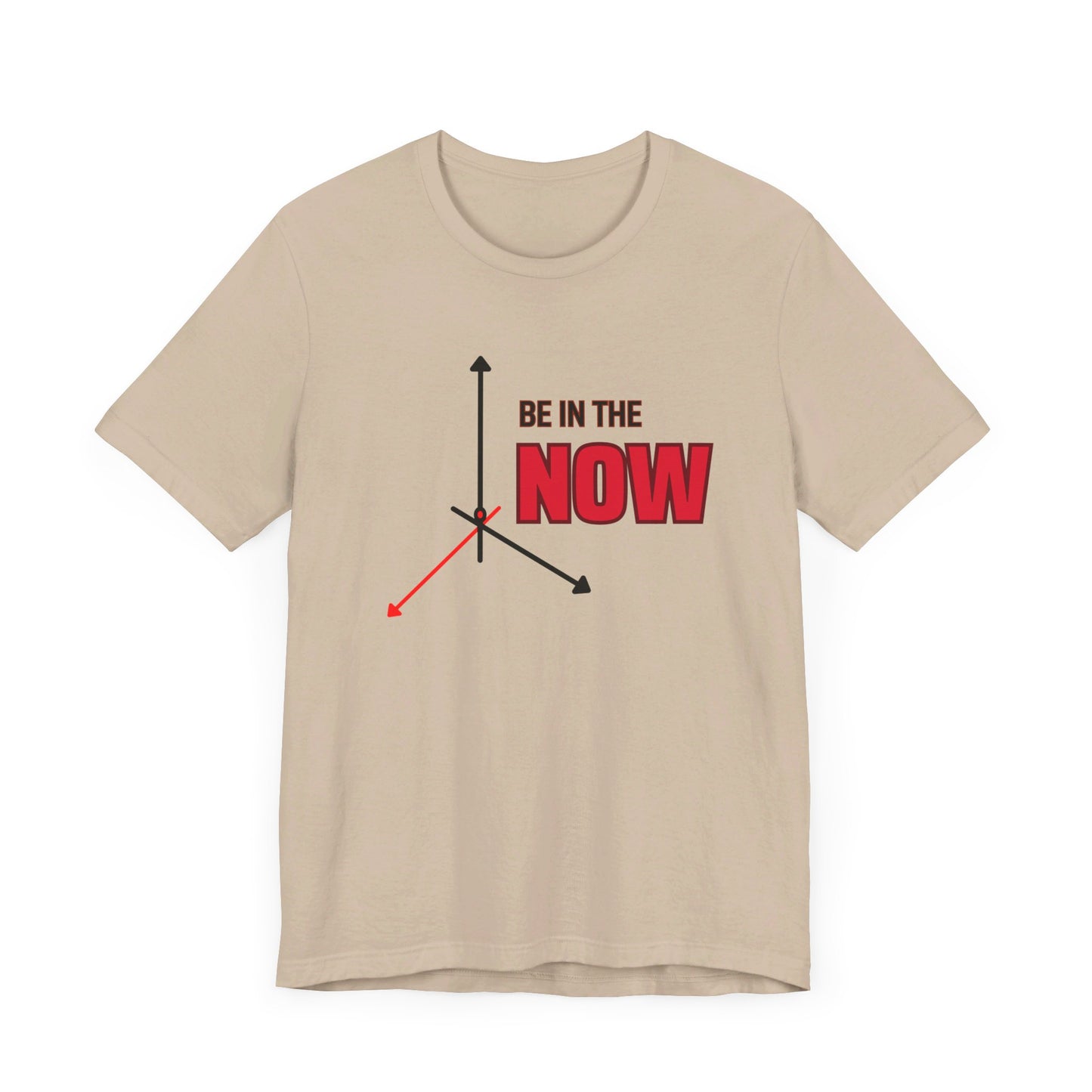 Be in the now Unisex Jersey Short Sleeve Tee