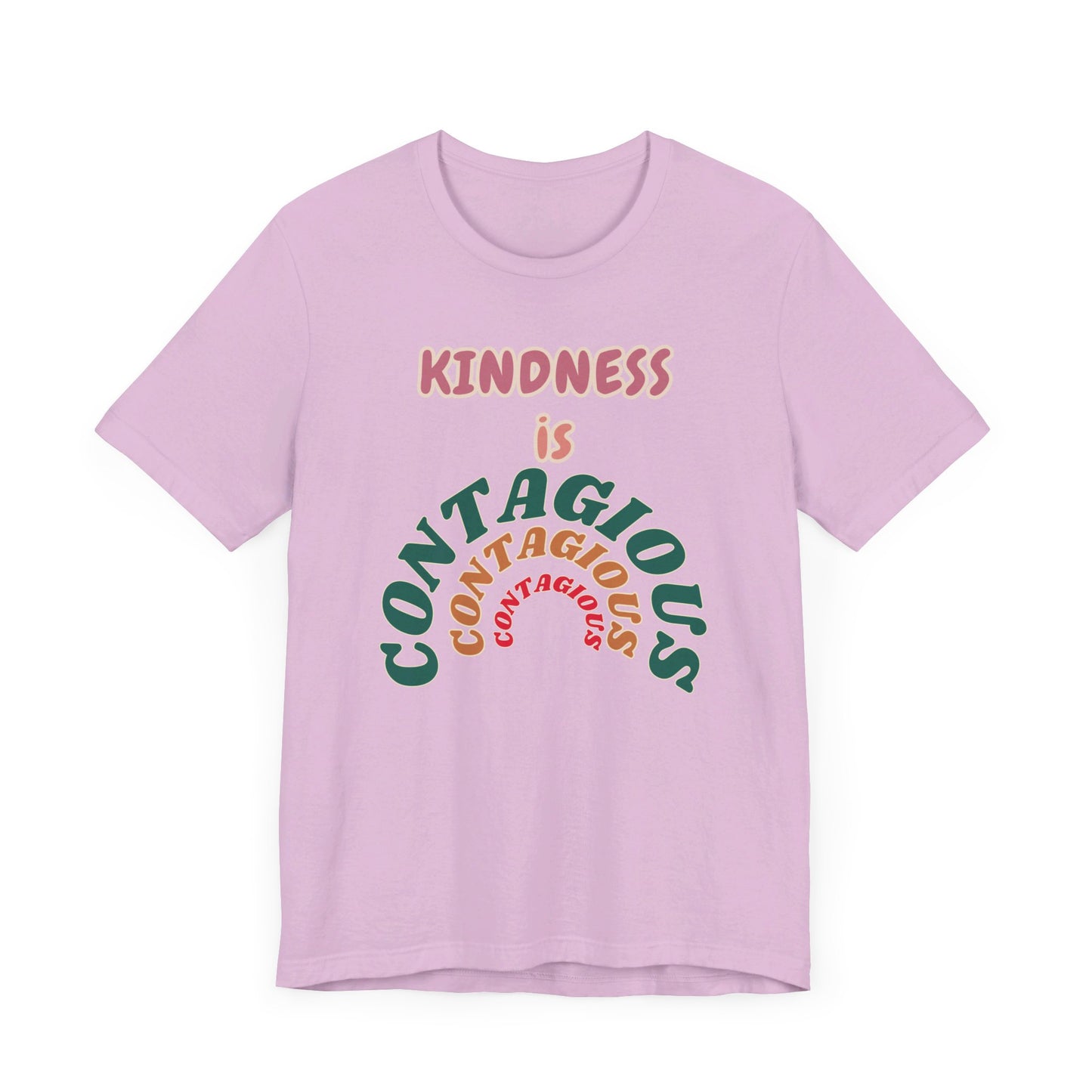 Kindness Contagious Unisex Jersey Short Sleeve Tee