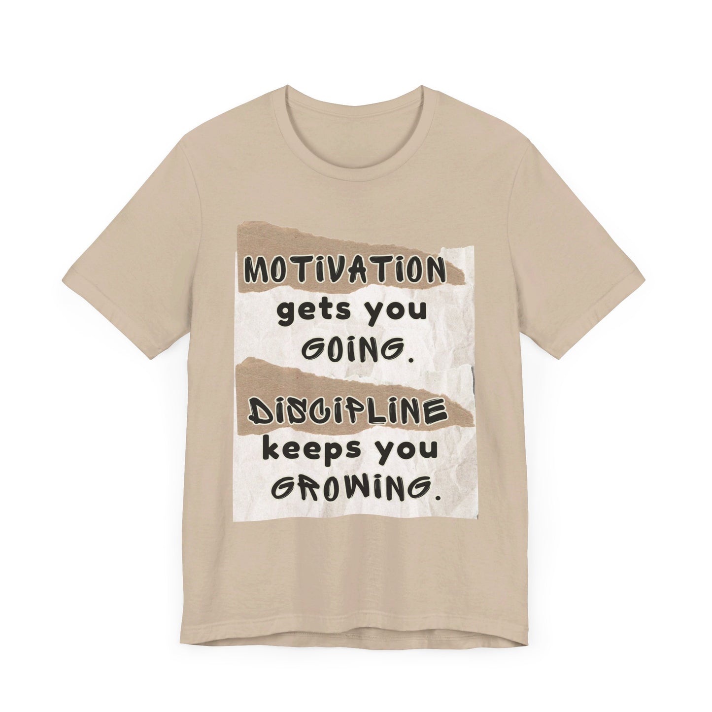 Discipline Motivation Luck Unisex Jersey Short Sleeve Tee