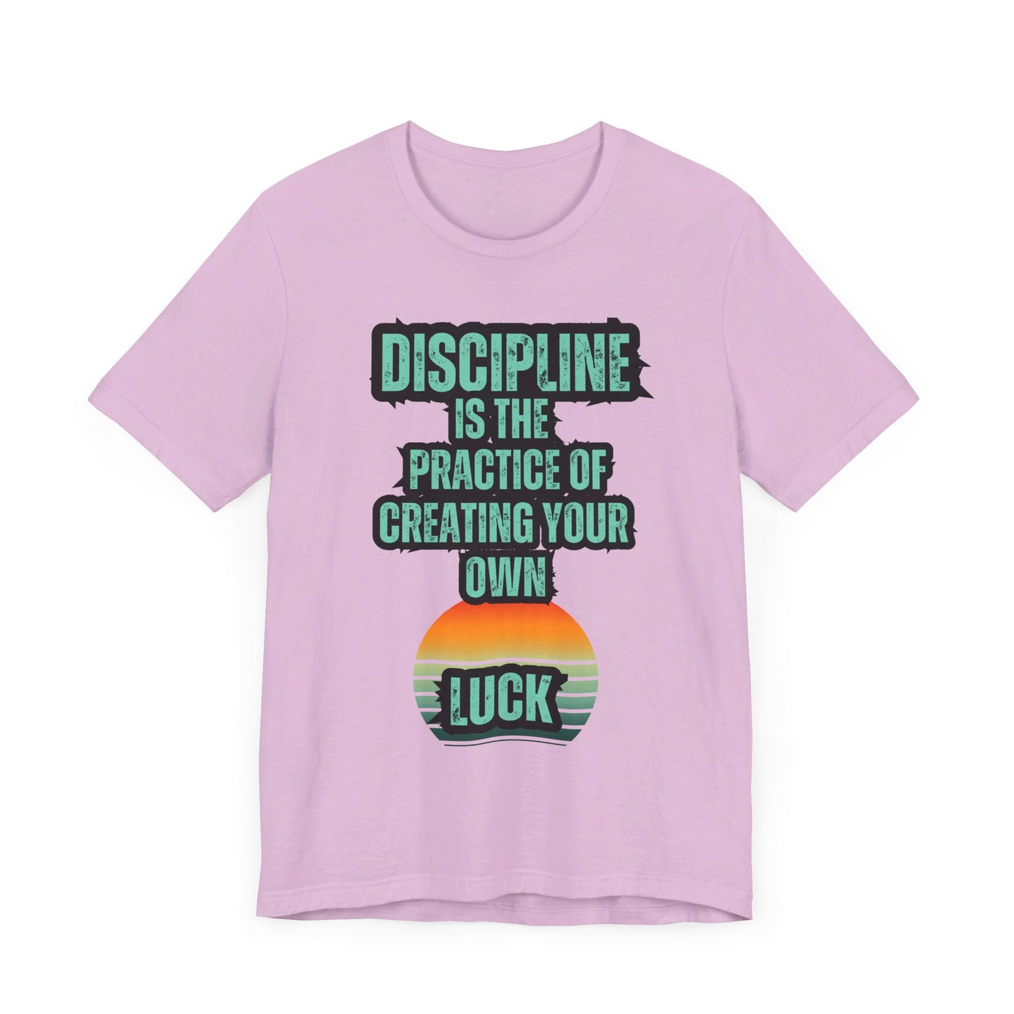 Discipline Luck Unisex Jersey Short Sleeve Tee