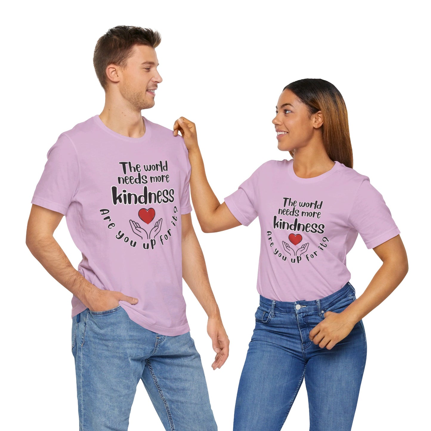 World needs Kindness Unisex Jersey Short Sleeve Tee