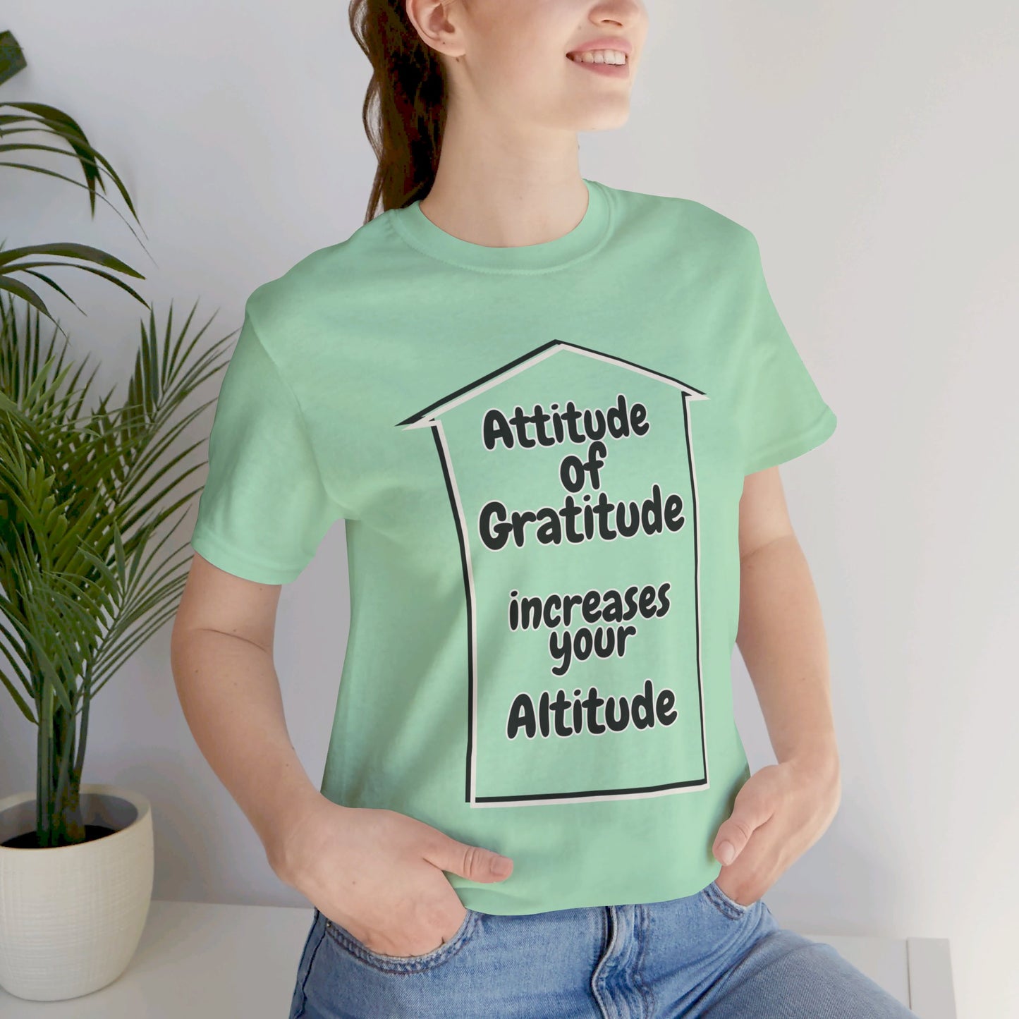 Gratitude Attitude Altitude Unisex Jersey Short Sleeve Tee