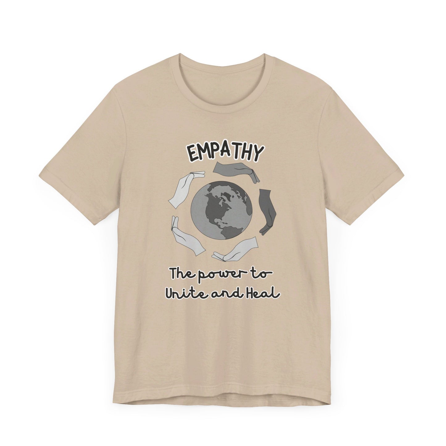 Empathy Unite Heal Unisex Jersey Short Sleeve Tee