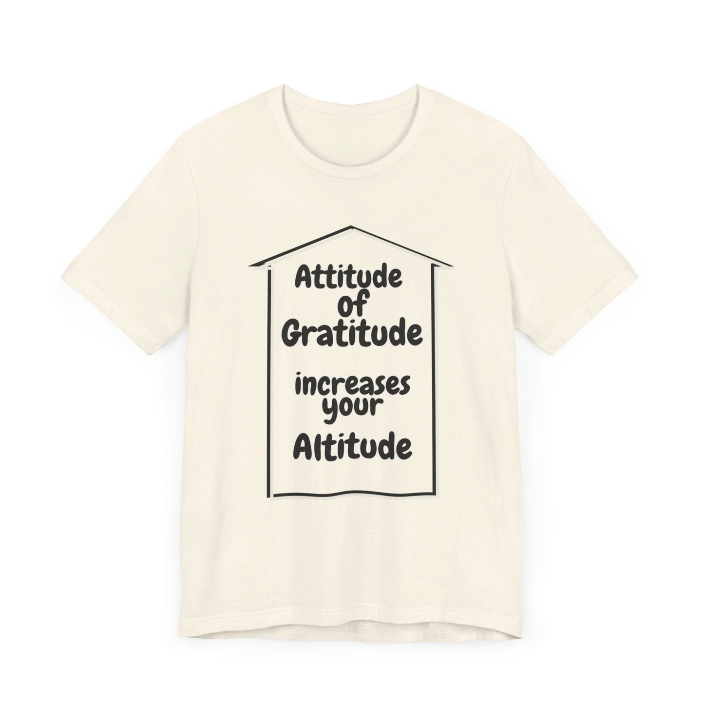 Gratitude Attitude Altitude Unisex Jersey Short Sleeve Tee