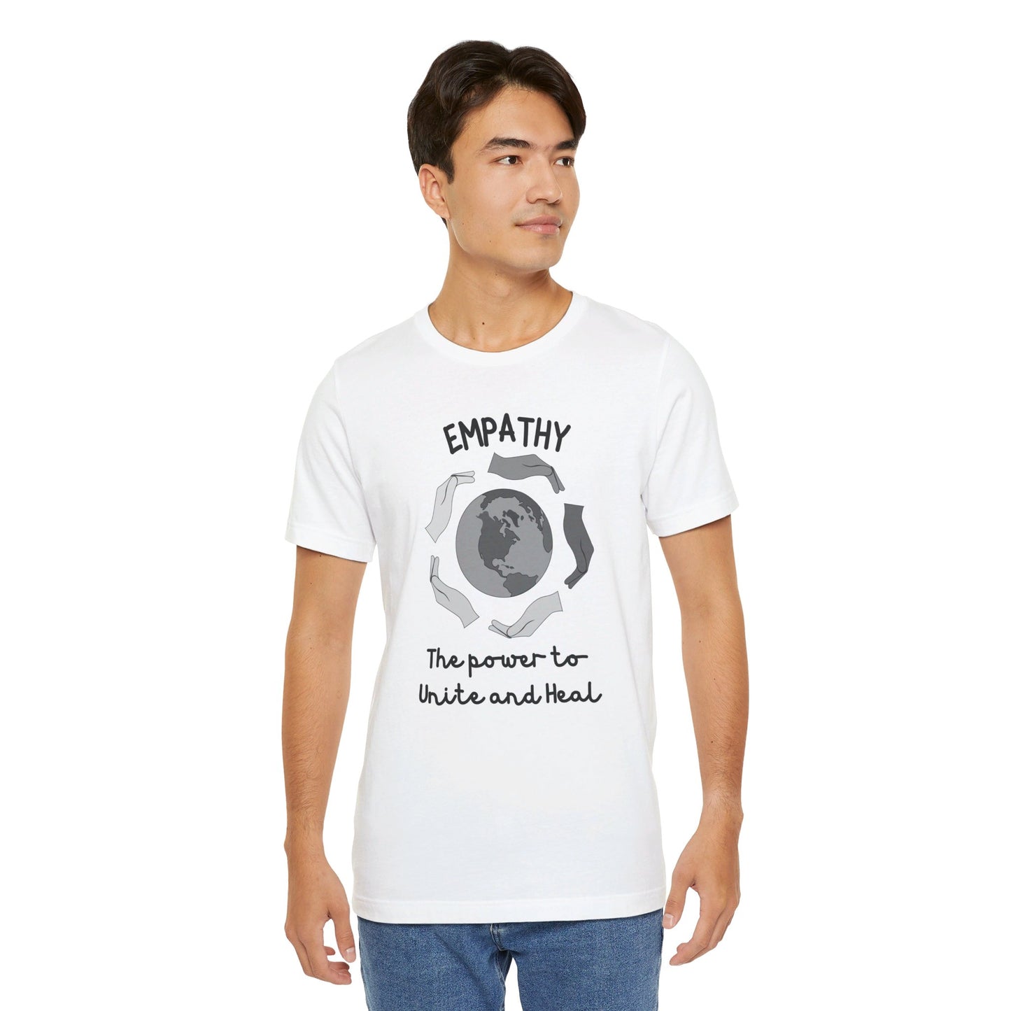 Empathy Unite Heal Unisex Jersey Short Sleeve Tee