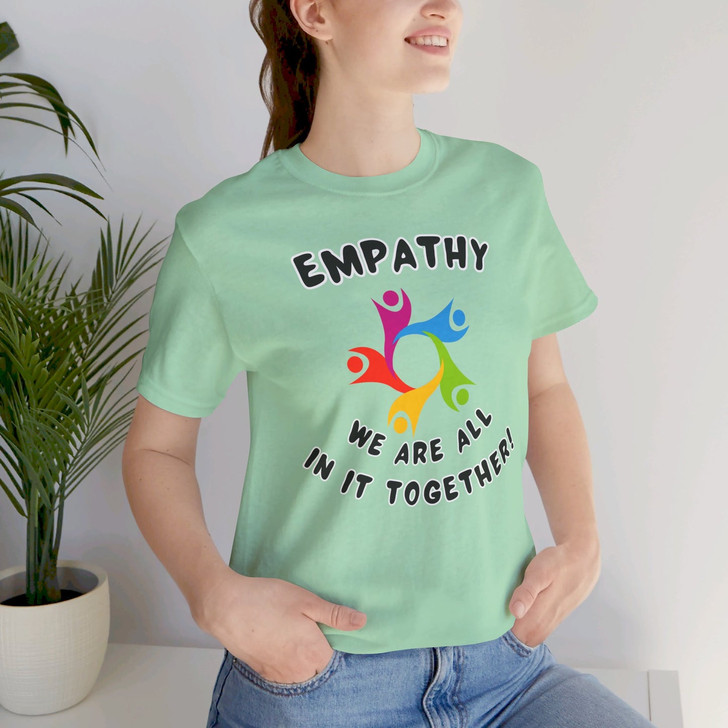 Empathy Together Unisex Jersey Short Sleeve Tee