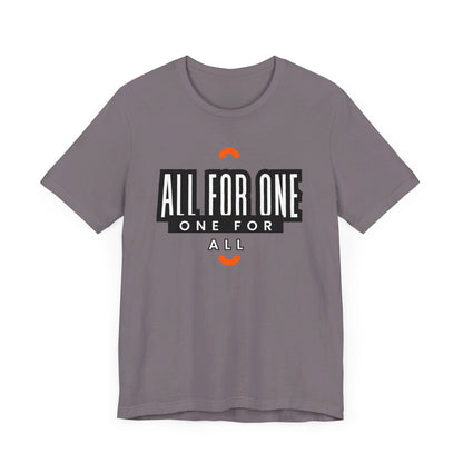 All for one one for all Unisex Jersey Short Sleeve Tee