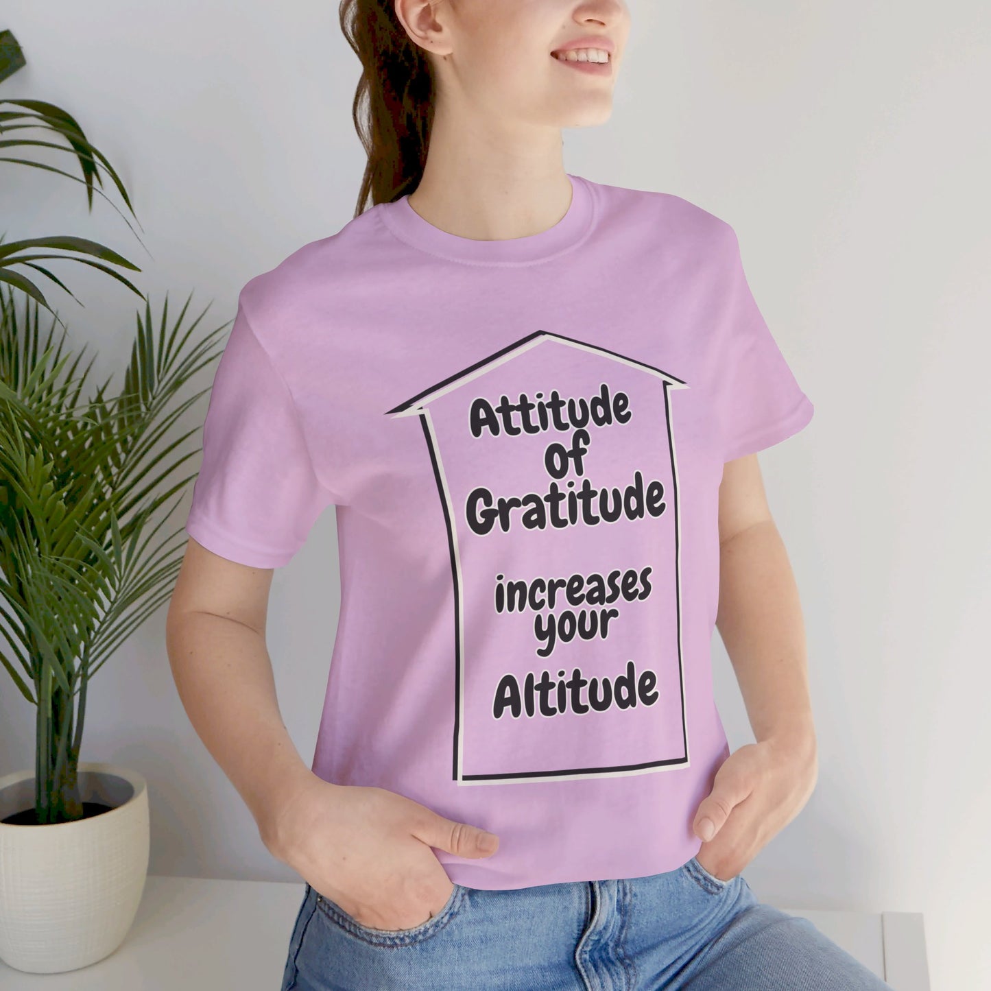 Gratitude Attitude Altitude Unisex Jersey Short Sleeve Tee